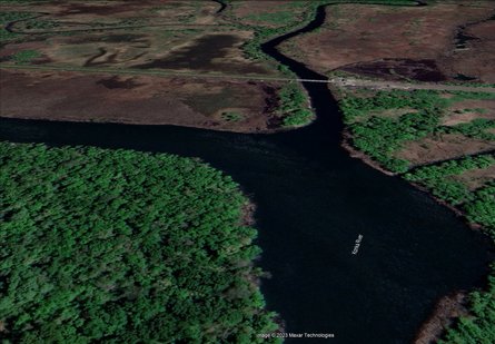 Міст через Верхню Конку на Google maps