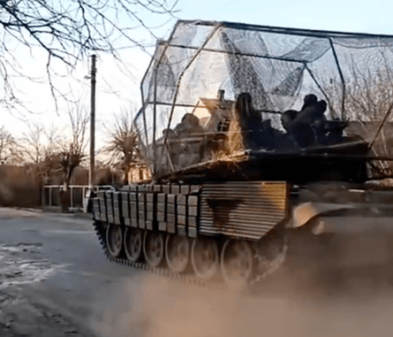 танк с мангалом