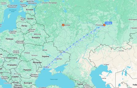 Ракети Tomahawk долетить до Москви