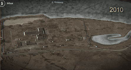 Територія кооперативу Сонячний берег у 2010 році