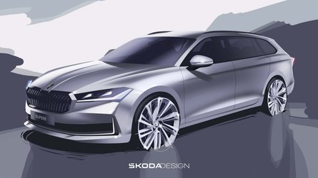 Skoda Superb 2024, Skoda Superb, новая Skoda Superb, универсал Skoda