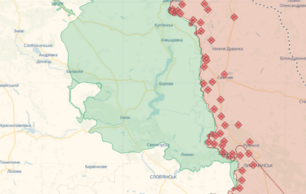 Ситуація на Лимано-Куп'янському напрямку