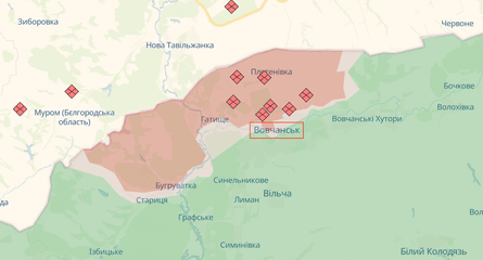 Харківський напрямок, Харківська область