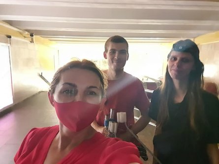 поиски кота в метро, киев