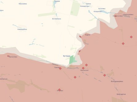 боевые действия под Угледаром