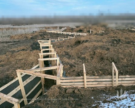 Линия обороны ВСУ, фортификации, строительство
