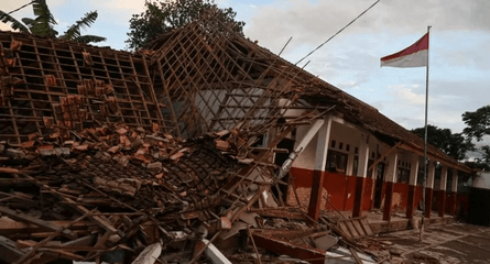 землетрясение, землетрясение индонезия, землетрясение в индонезии