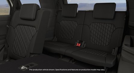 Ford Everest 2022 третій ряд, Ford Everest 2022 інтер'єр