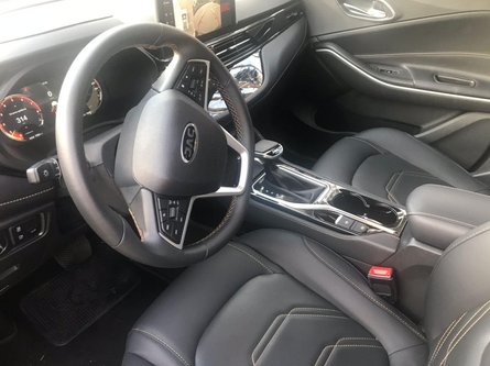 JAC S4, руль, сидения, обивка, фото, внутри