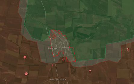 Карта боевых действий