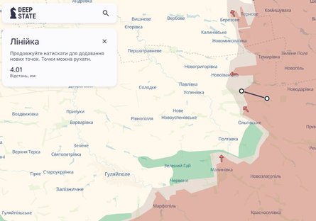 ВС РФ продвинулись на 4 км под Новоивановкой по состоянию на 15 сентября