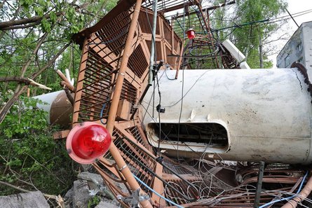 Телебашня, Харьков, удары ВС РФ, обстрел, атака, война РФ против Украины