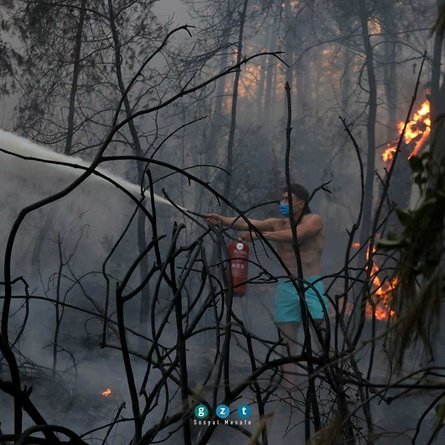 пожежа в Туреччині, гасіння