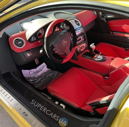 Салон Mercedes SLR, Mercedes SLR 722, Mercedes SLR McLaren Crown Edition, Mercedes SLR McLaren, Mercedes SLR McLaren, суперкар Mercedes