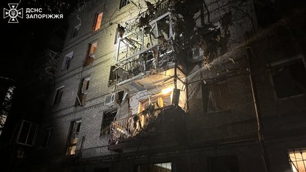 Наслідки удару ЗС РФ по Запоріжжю