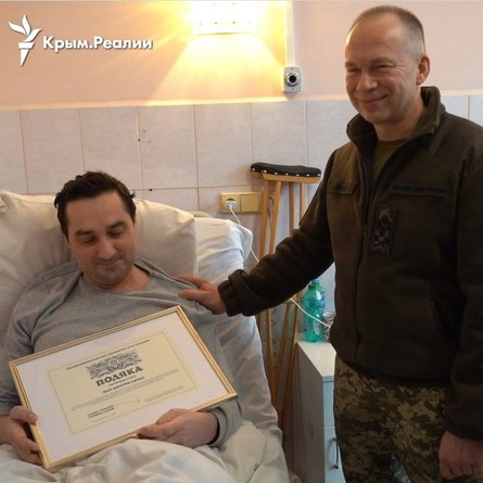 Журналист, Дмитрий Евчин, Главнокомандующий ВСУ, Александр Сырский, ранение, больница