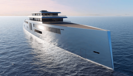 Яхта, Inspire проєкт яхти, судно, корабель, розкішна яхта, яхт-шоу в Монако, велика прогулянкова яхта, яхта з басейном,