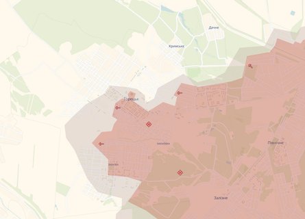 бойові дії в Торецьку