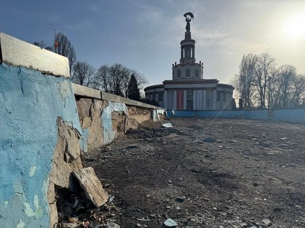 Бассейн на ВДНХ до реконструкции, ремонт бассейна на ВДНХ