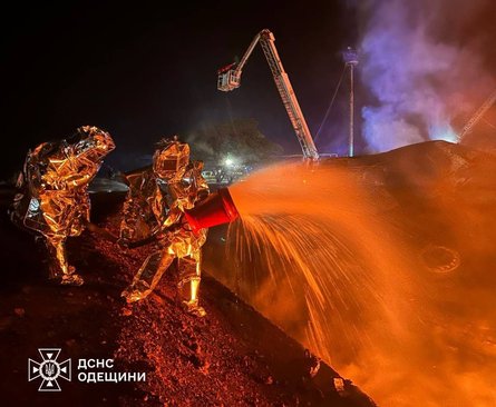 пожар в Одесской области ГСЧС Одесской области