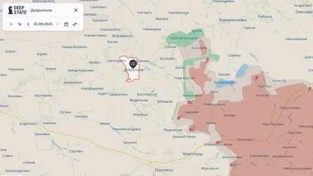 Один котел ЗС РФ під Добропіллям 25 вересня