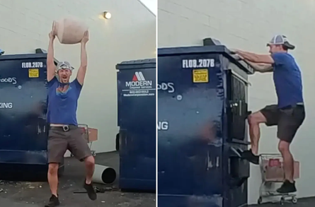 Как зарабатывать деньги на мусоре, как продавать мусор, пара познакомилась возле мусорного контейнера