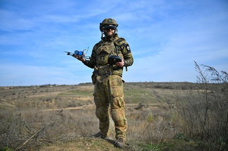 Боєць-оператор дронів Арнольд