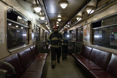 Эвакуация пассажиров из метро 31 января