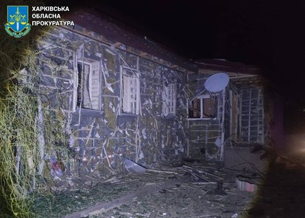 Последствия удара по Ольшанам