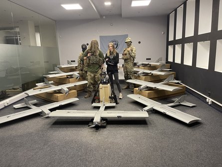 дрон Darts, Україна, війна