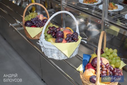 Пищеблок в лицее Каменского