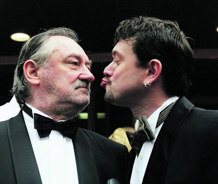 Богдана Ступки вместе с Остапом Ступкой современное фото