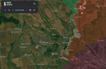 Карта бойових дій