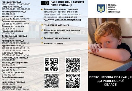 Бои на Донбассе, эвакуация, Покровск, Донецкая ОГА