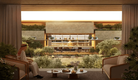 Аеропорт у Саудівській Аравії, аеропорт майбутнього, найбільший у світі аеропорт, літак, проєкт аеропорт,