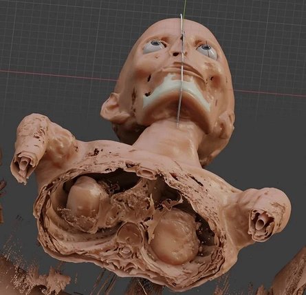 мумія, відтворення, знімок