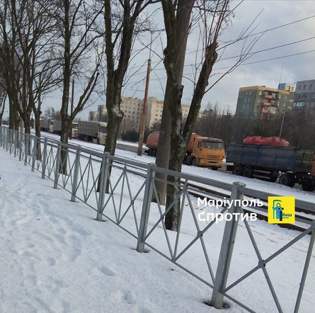 Маріуполь, колона РФ, військова колона, ЗС РФ