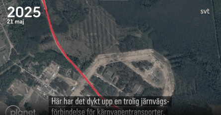 Ядерні об'єкти РФ в Осиповичах 2025 року