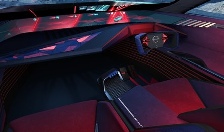 Салон Nissan Hyper Adventure, электромобиль Nissan, кроссовер Nissan