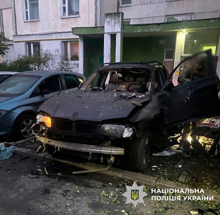 У Києві вибухнуло авто, поліція міста проводить слідчі дії