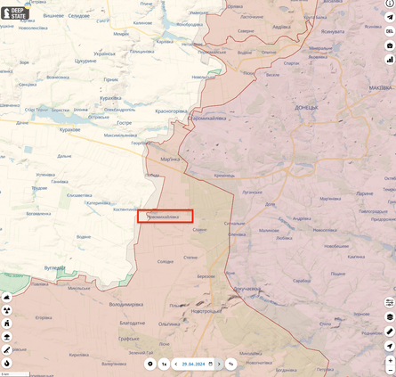 продвижение ВС РФ