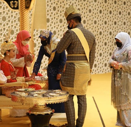 бруней, свадьба, принцесса, принцесса фадзилла, принц абдул матин