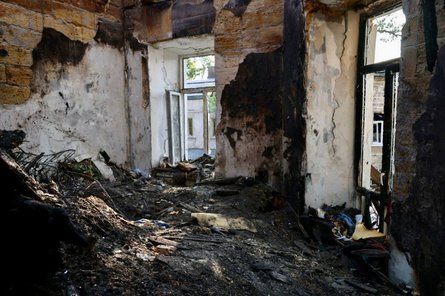 Мэр Геннадий Труханов показал последствия ночного обстрела Одессы