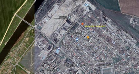 Координаты казармы ВС РФ в Брилёвке