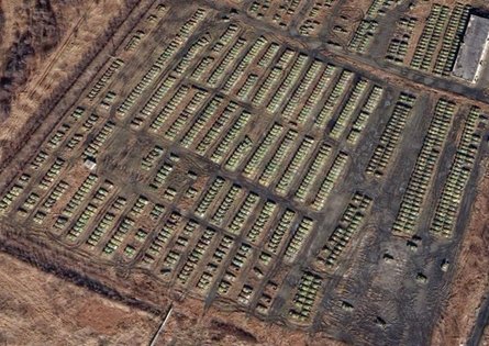 Полігон з БМП РФ у Хабаровському краї