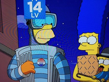 Сімпсони, прогноз, предбачення, Іванка Трамп президент США