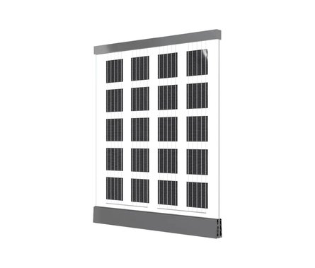 Сонячні панелі, огорожа, паркан, SolaRail, Mitrex, фото