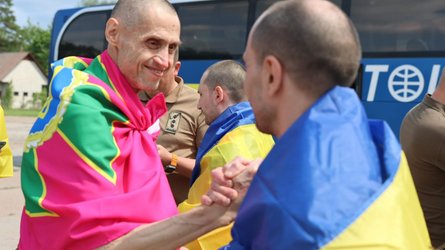 Украина вернула домой из плена РФ военных