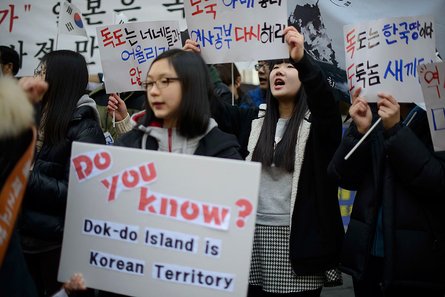 острова лианкур, острова токто, острова такэсима, спорные территории, территориальный спор, конфликт между кореей и японией