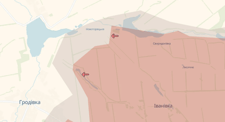 ситуация на фронте, наступление ВС РФ